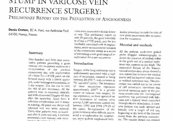 Prosthetic-material-interposition-on-the-crossectomy-stump-in-varicose-vein-recurrence-surgery-preliminary-report-on-the-prevention-of-angiogenesis-Scripta-Phlebol-1998-6-47-pdf
